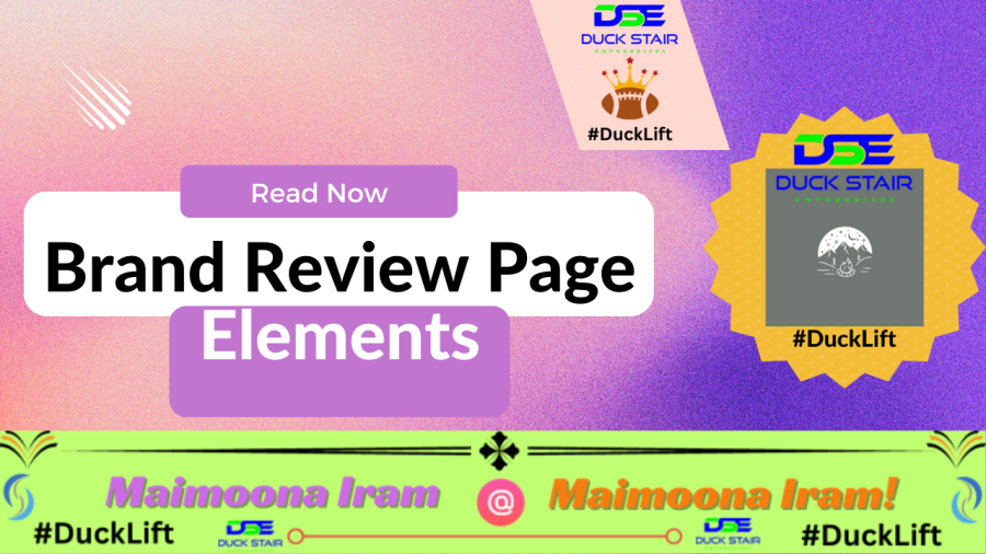 Brand Review Page Elements