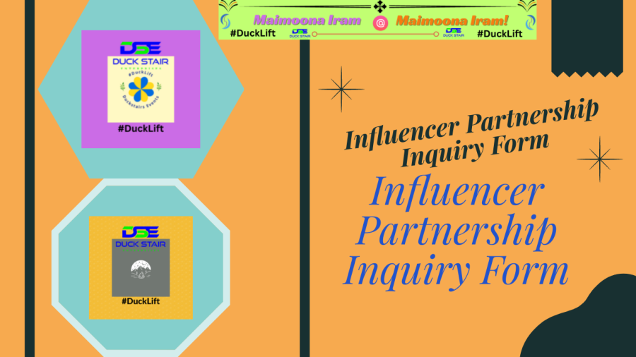 influencers partnership inquiry form