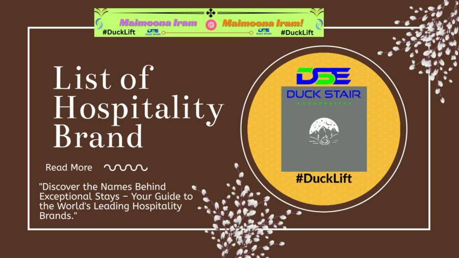 List of Hospitality Brands